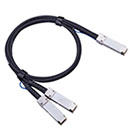 200G QSFP56 to 2*QSFP56 DAC高速铜缆